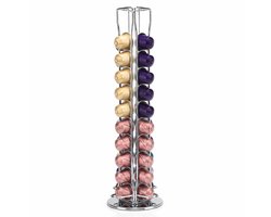 My Green Deal – RVS Capsulehouder Zilver – Koffiecups Houder – Cuphouder – Koffiecapsule Standaard – Premium 304 RVS – 40 cm