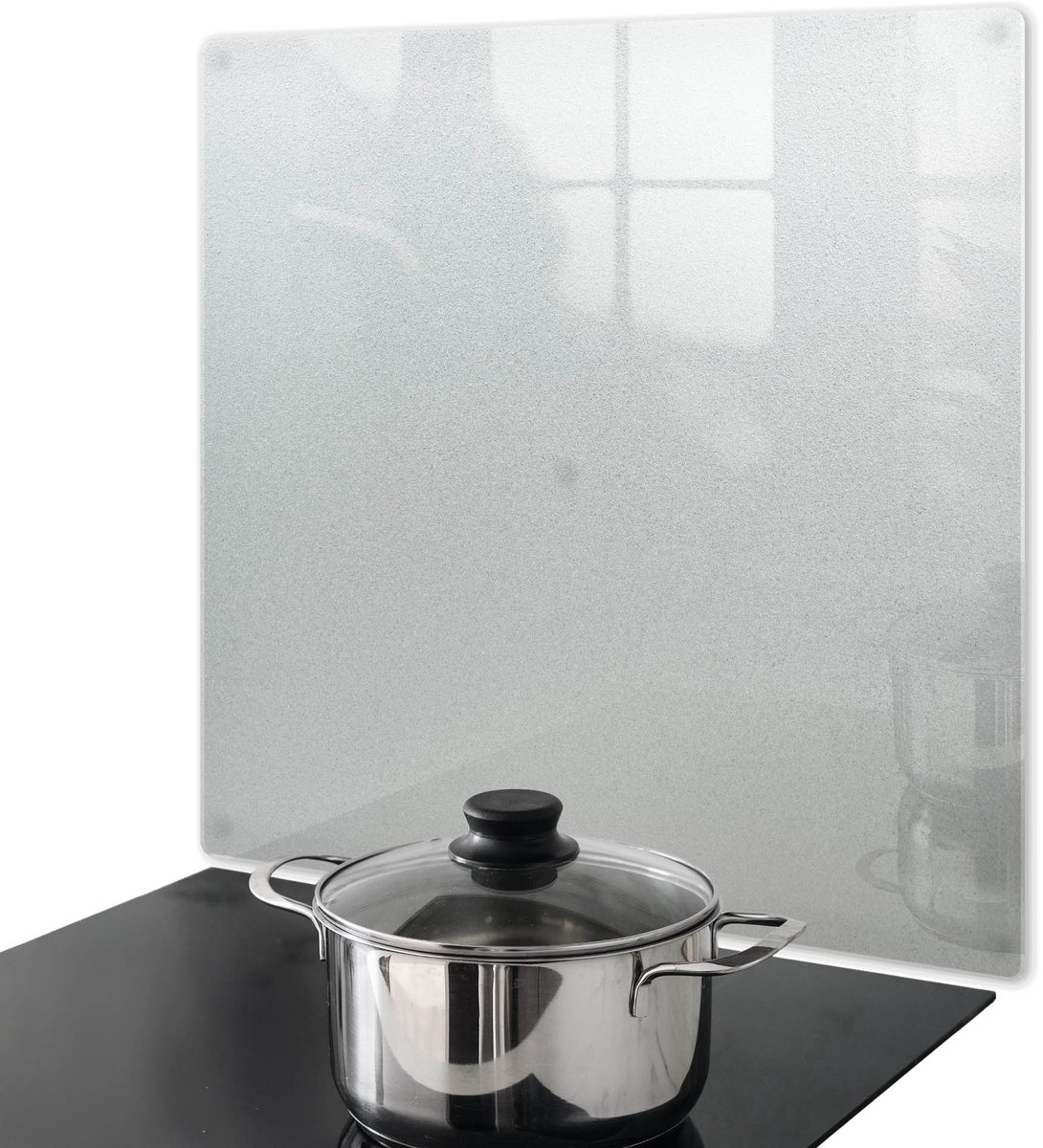 Wallfluent Afdekplaat Inductiekookplaat - Afdekplaat Voor Inductie Kookplaat - 60 cm x 60 cm - Vierkant Afdekplaat Kookplaat - Matglazen Afdekplaat Voor Inductie - Glazen Afdekplaat Voor Inductie - Lichtdoorlatende Kookplaat Beschermer