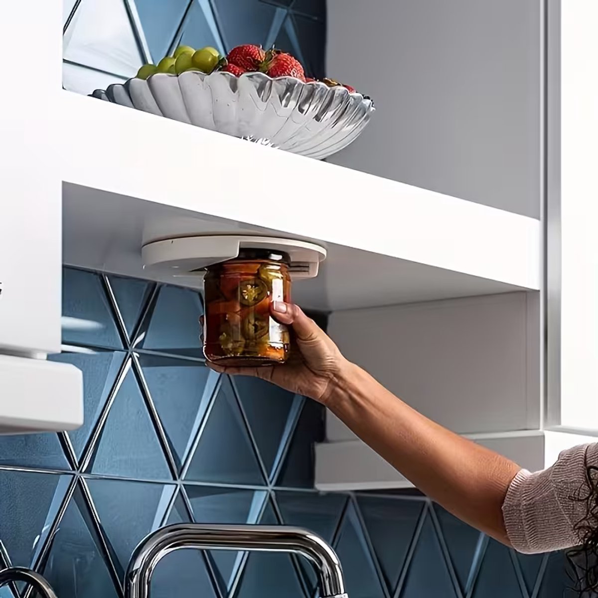 Deksel verwijderaar - pot - opener geen deksel is meer een probleem met deze opener