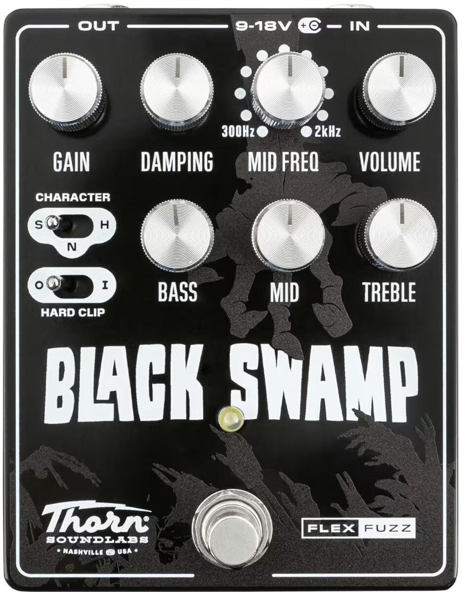 Thorn Soundlabs Black Swamp - Flex Fuzz effectpedaal