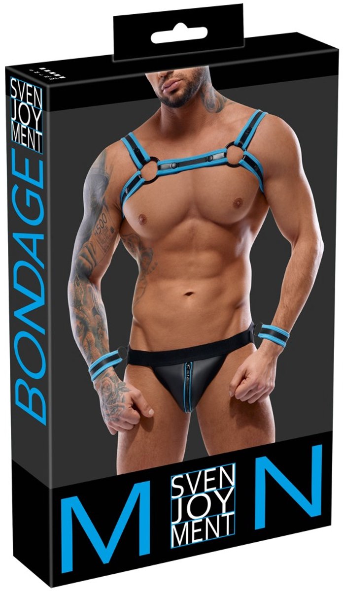 Torso Harnas Boeien Set Neon