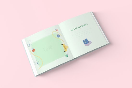 Babybuku - babyboek - Het allereerste Surinaamse babyboek - Volledig in Sranan Tongo - invulboek - kraamcadeau van Merkloos — afbeelding 4
