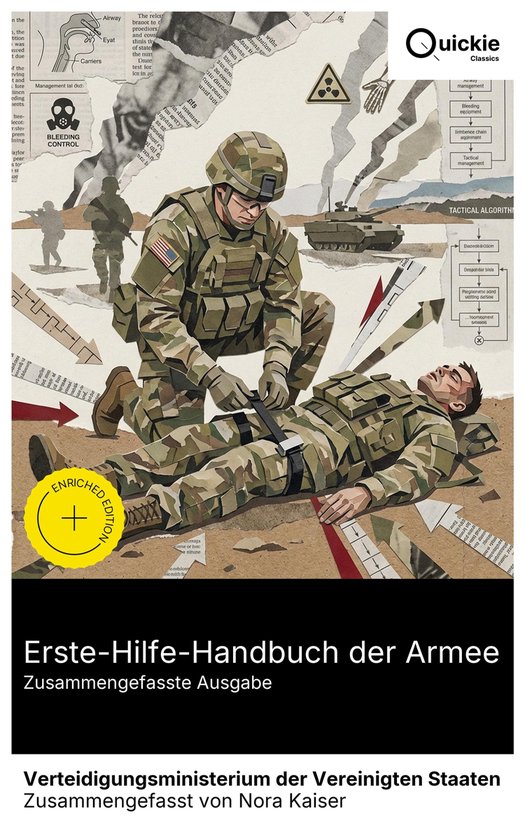 Erste-Hilfe-Handbuch der Armee (Zusammengefasste Ausgabe) - cover
