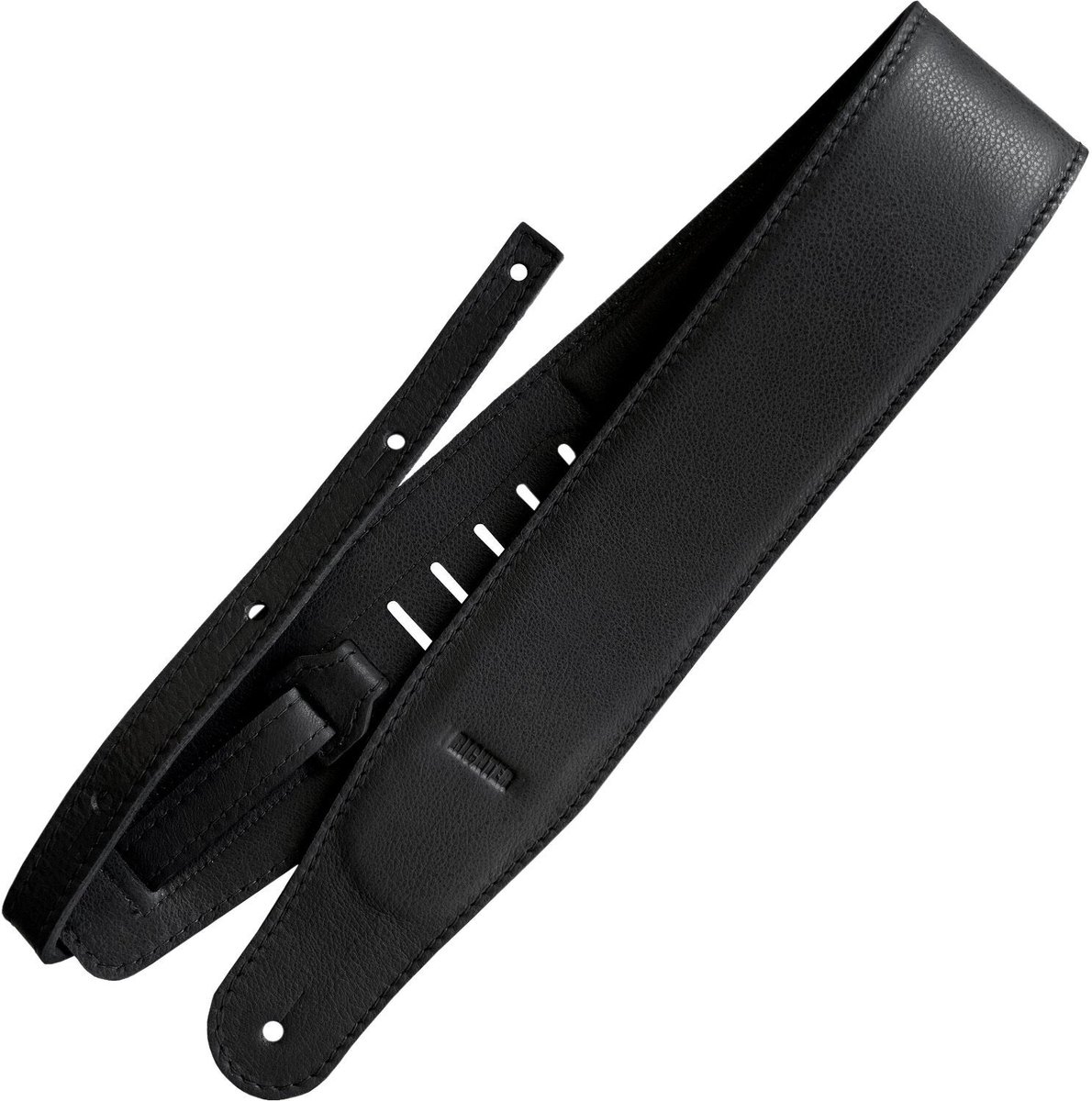 Richter 1802 Black Raw III Pad Nappa Guitar Strap