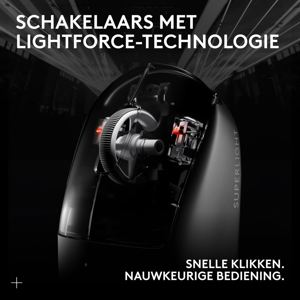 Logitech G Pro X Superlight 2 - Draadloze Gaming Muis - Zwart thumbnail 6