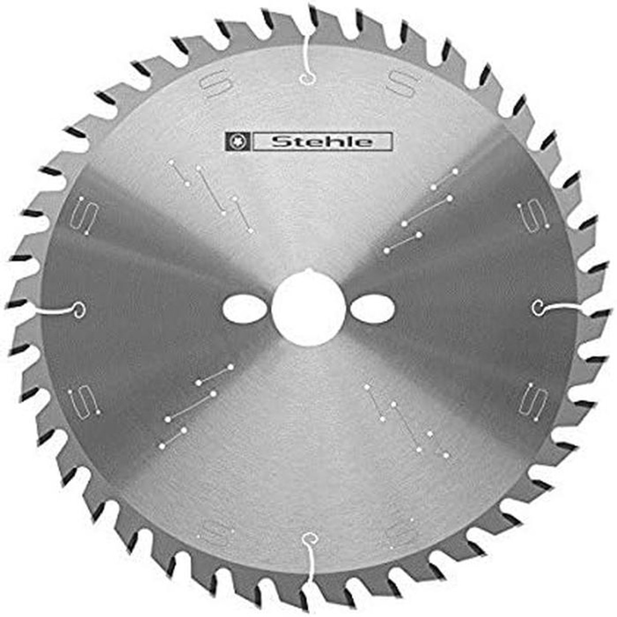 Handcirkelzaagblad 216 x 2,8 x 30 mm met 48 wisseltanden voor hard metaal