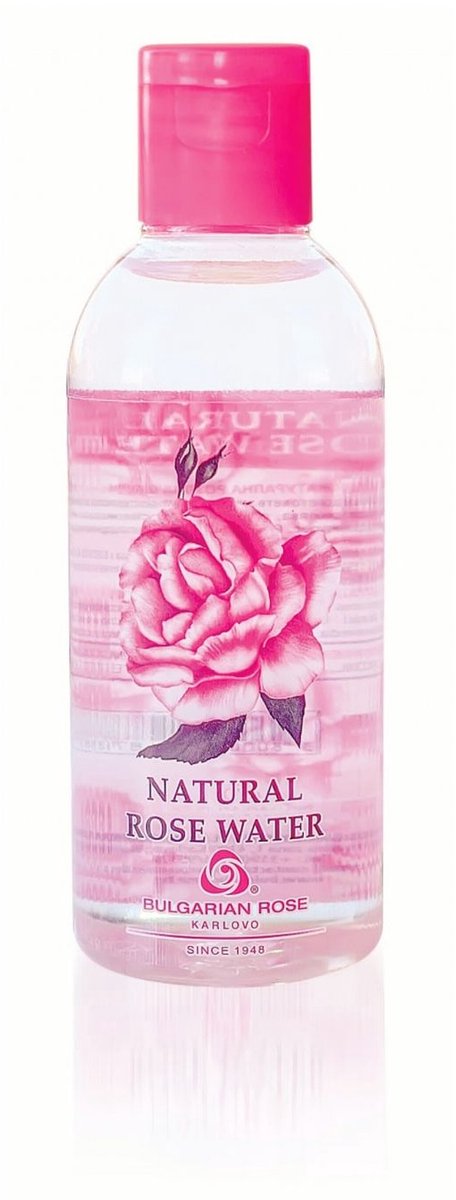 Natuurlijk rozenwater | 100 ml | Gezichtstoner met 100% natuurlijk Bulgaars rozenwater