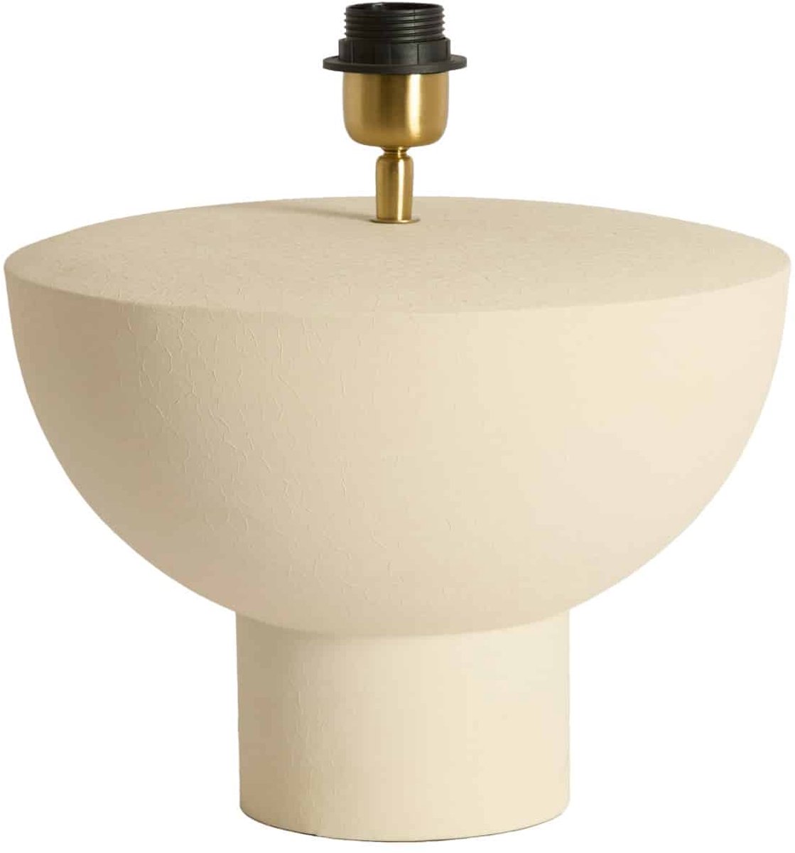 Light & Living Tafellamp Ismara - Crème - Ø31x25cm - Modern - Woonkamer - Slaapkamer
