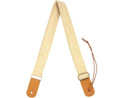 Cascha HH 2202 ukelele draagband katoen beige