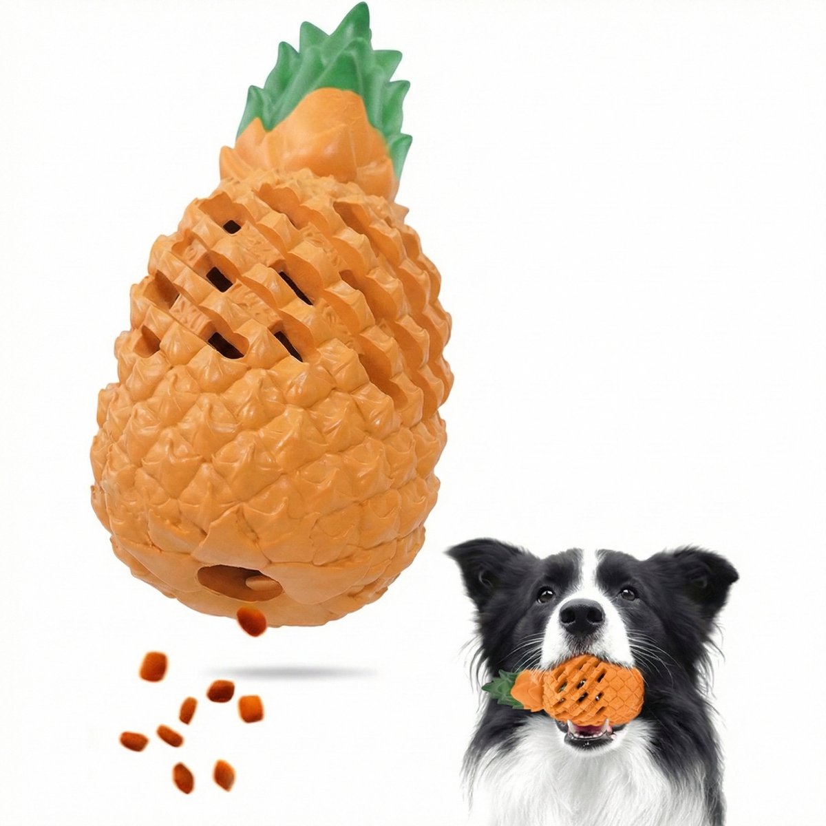 Bol.com Meritosh© Ananas - Hondenspeelgoed - Kauwspeelgoed - Multifunctioneel - Middelgrote honden aanbieding
