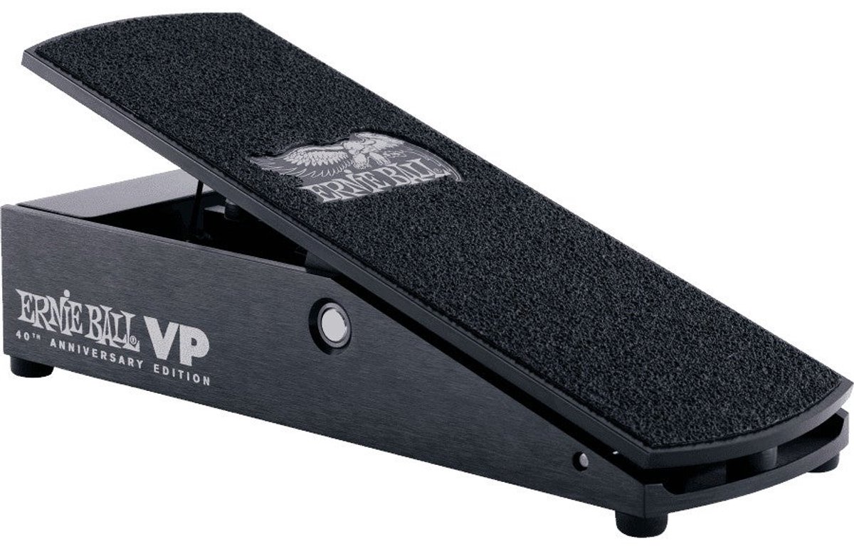 Ernie Ball VP 40th Anniversary - Volumepedaal - Limited Edition - Slate Black Aluminium - Kevlar Cord - Actief en Passief - Tuner Output