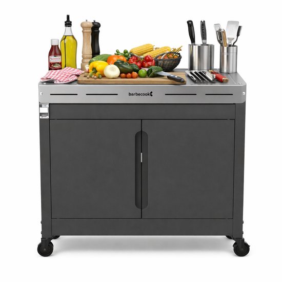 Barbecook Premium Buddy — RVS-werkblad