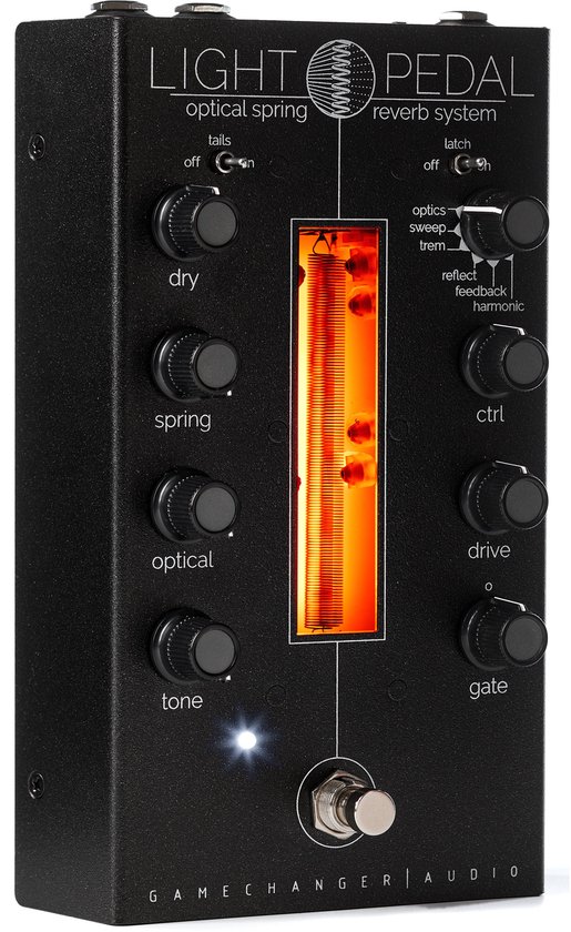 Gamechanger Spring Gamechanger Audio Light Pedal - Optical spring reverb - Zwart | bol