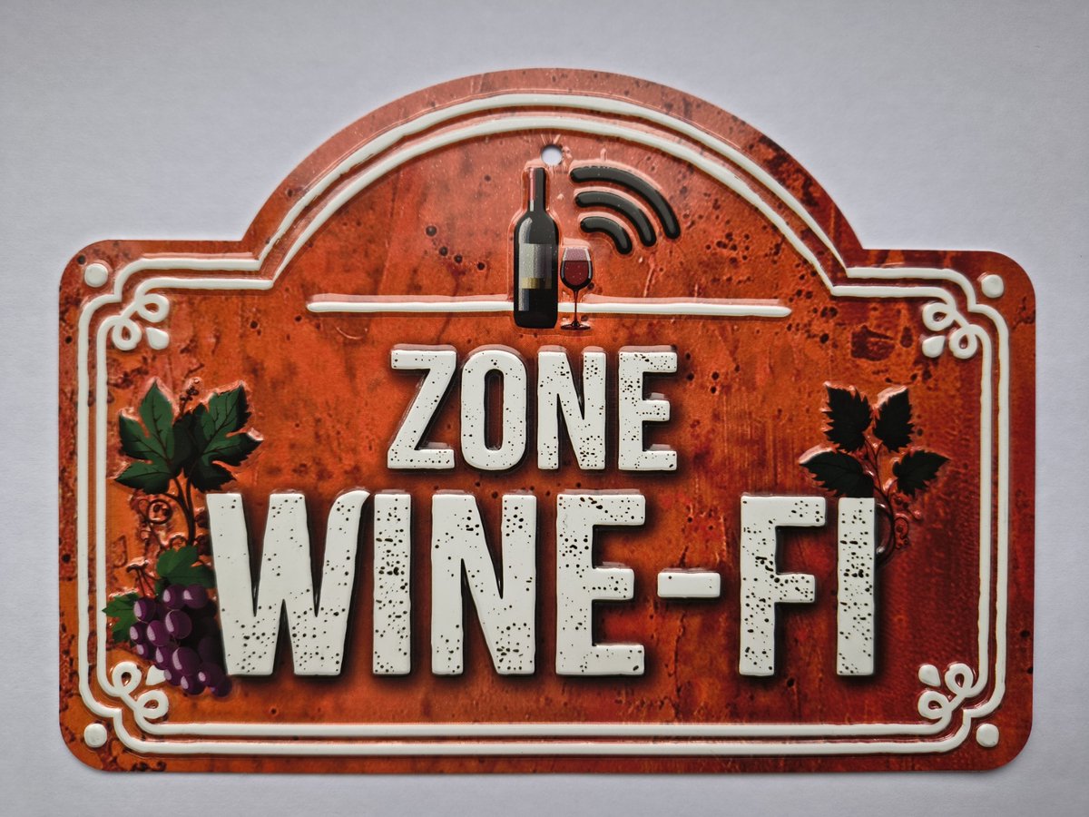 Straatnaam : "ZONE WINE-FI"
