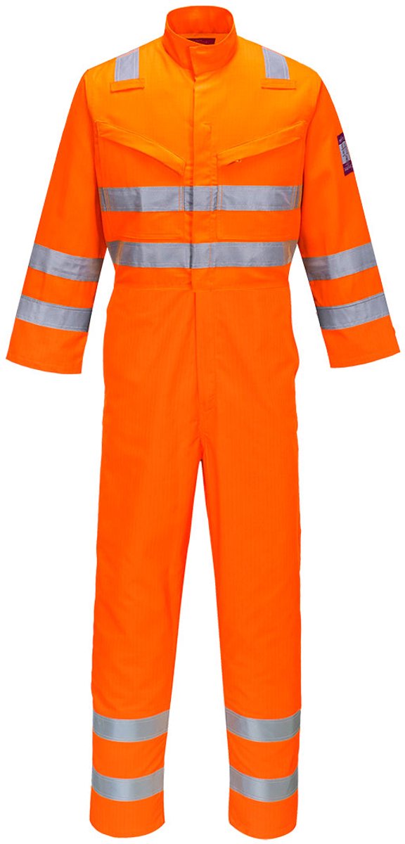 Portwest Modaflame RIS Oranje Overall MV91 - Oranje - M