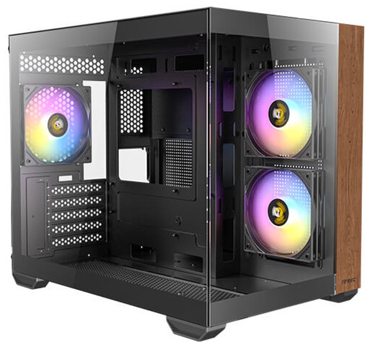 Antec CX600M Wood ARGB Black