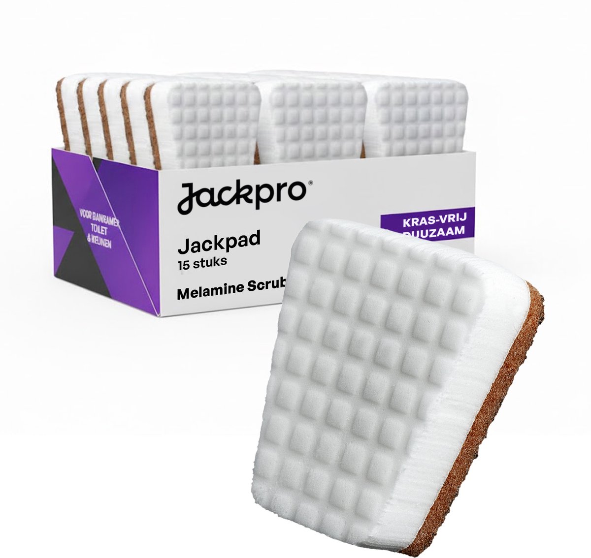 Jackpad - 12pack - melamine spons