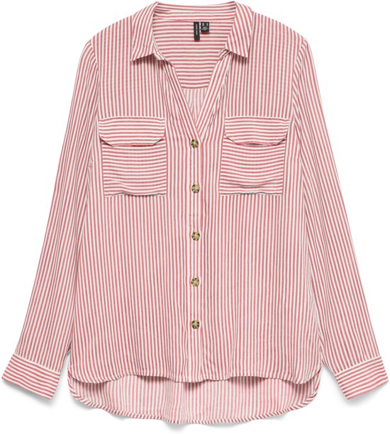 VERO MODA - VMBUMPY L/S SHIRT NEW WVN NOOS - Dames - Blouses