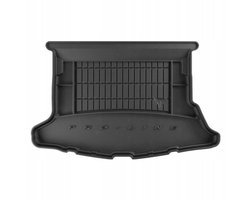 Rubber Kofferbakmat met Organizer Functie – Geschikt voor TOYOTA Auris II Hatchback 2012-2018 – Zonder variabele laadvloer – TPE Rubber – Hoge Rand 5 cm