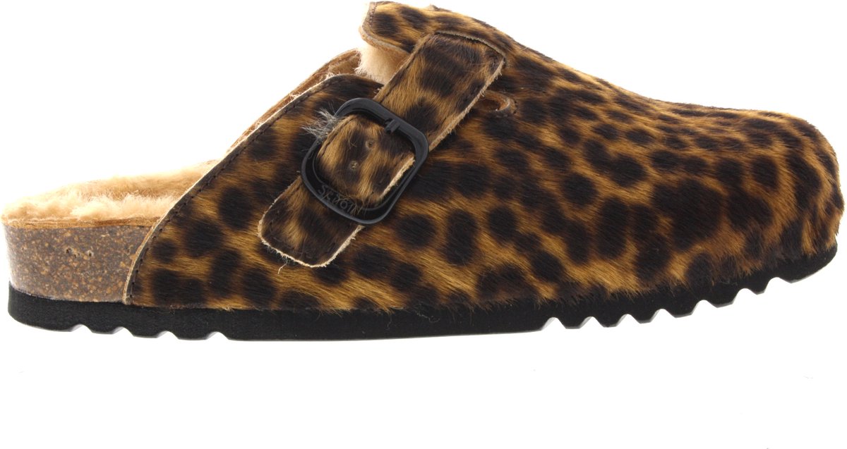 Dames Slippers Scholl Scholl Fae New F Yena Bruin - Maat 40