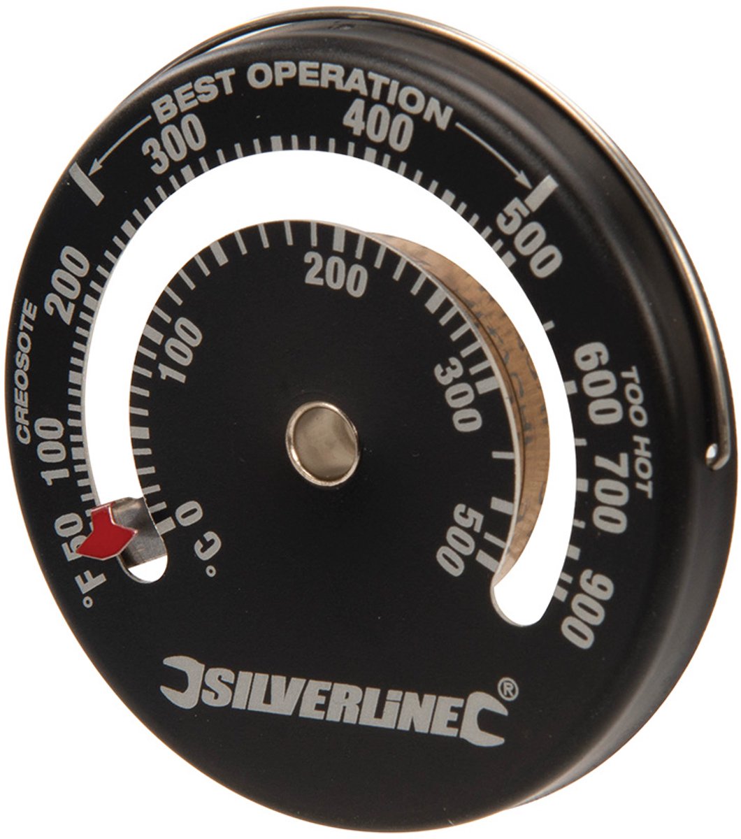 Silverline Magnetische Ovenhermometer - 0-500 Graden