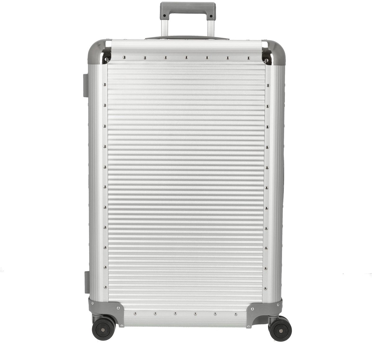 FPM Milano Bank S aluminum Spinner 76 - 4-wiel trolley 75 cm (moonlight silver)