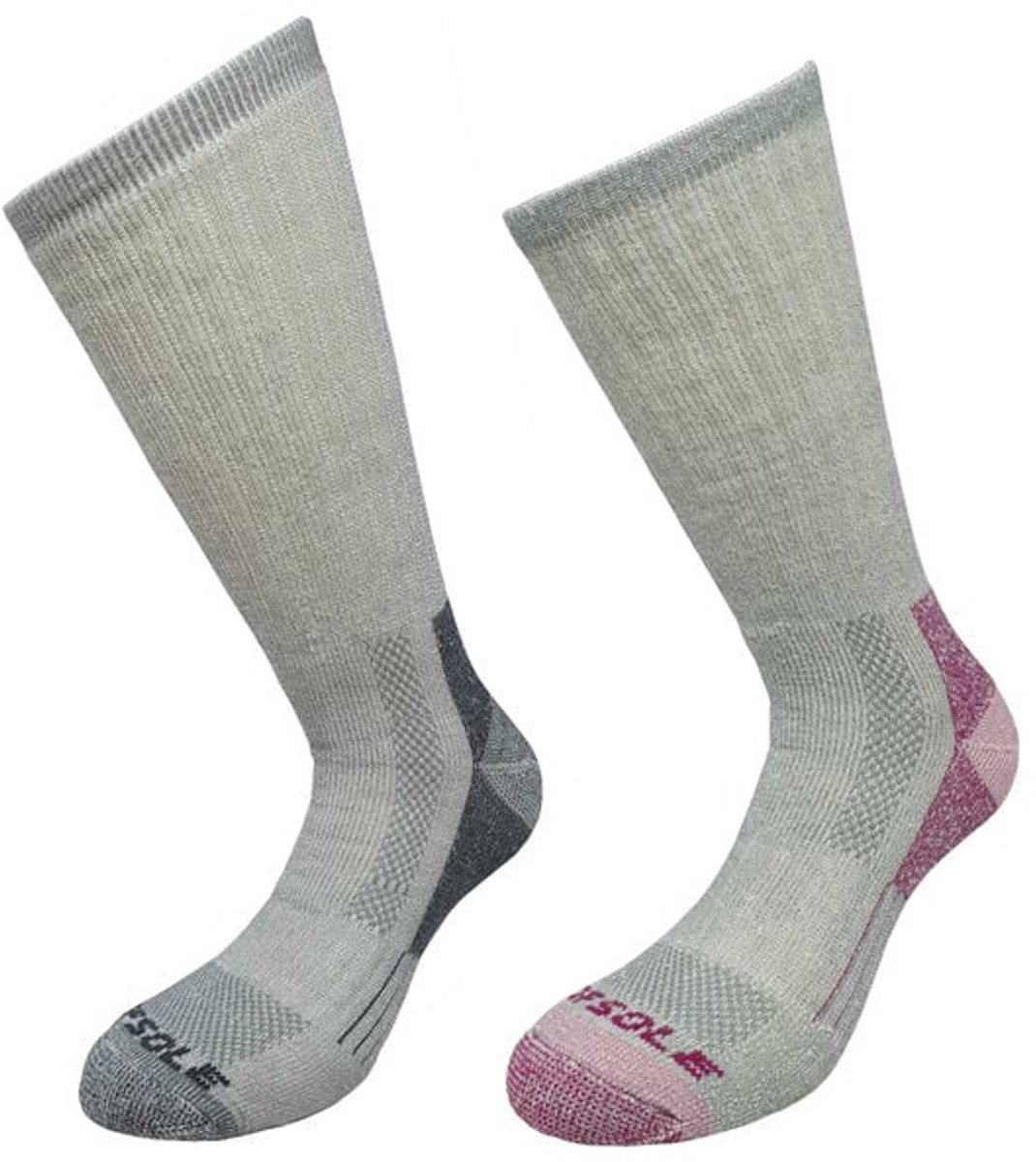 Sofsole Merino Wintersokken Dubbelpack Bruin