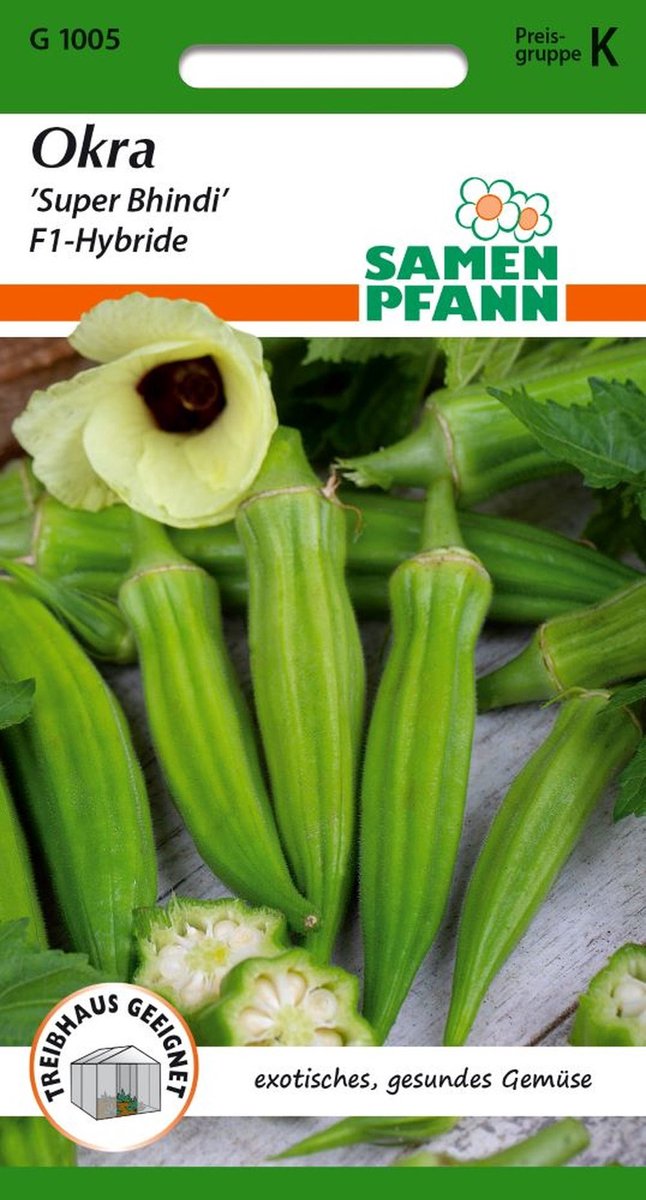 Okra, Super Bhindi F1 - Groentezaden