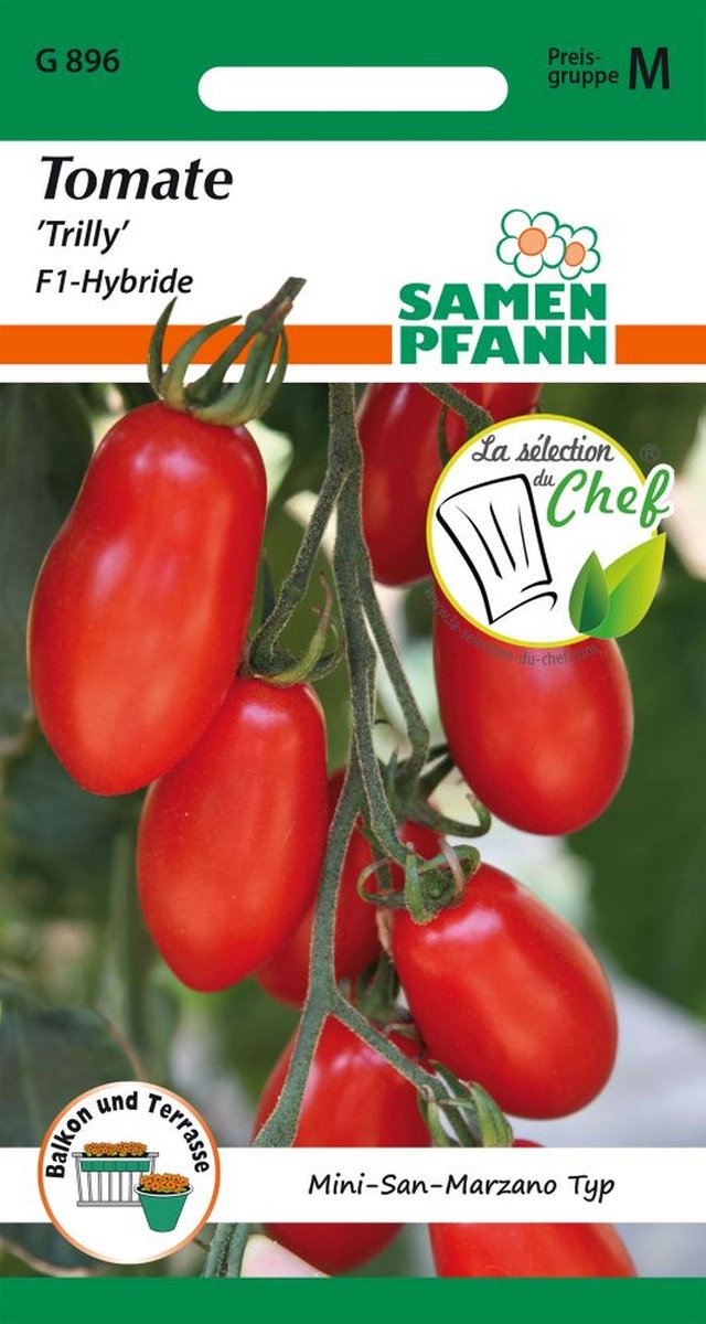 Tomaat, Trilly F1 - Groentezaden, tomatenzaden