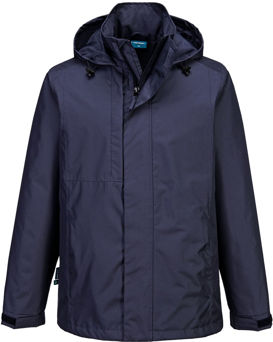 Portwest WX2 Eco Regenjack CD867 - Marine - S