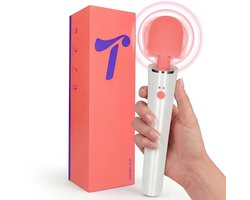 Tickle Toys Wander Lust - Magic Wand Vibrator - 12 Trilstanden - Oplaadbaar en Fluisterstil - Sex Toys voor Vrouwen - Massage Apparaat - Krachtige Clitoris Stimulator - Seksspeeltjes - Cadeau voor Vrouwen - Flexibele Kop - Roze