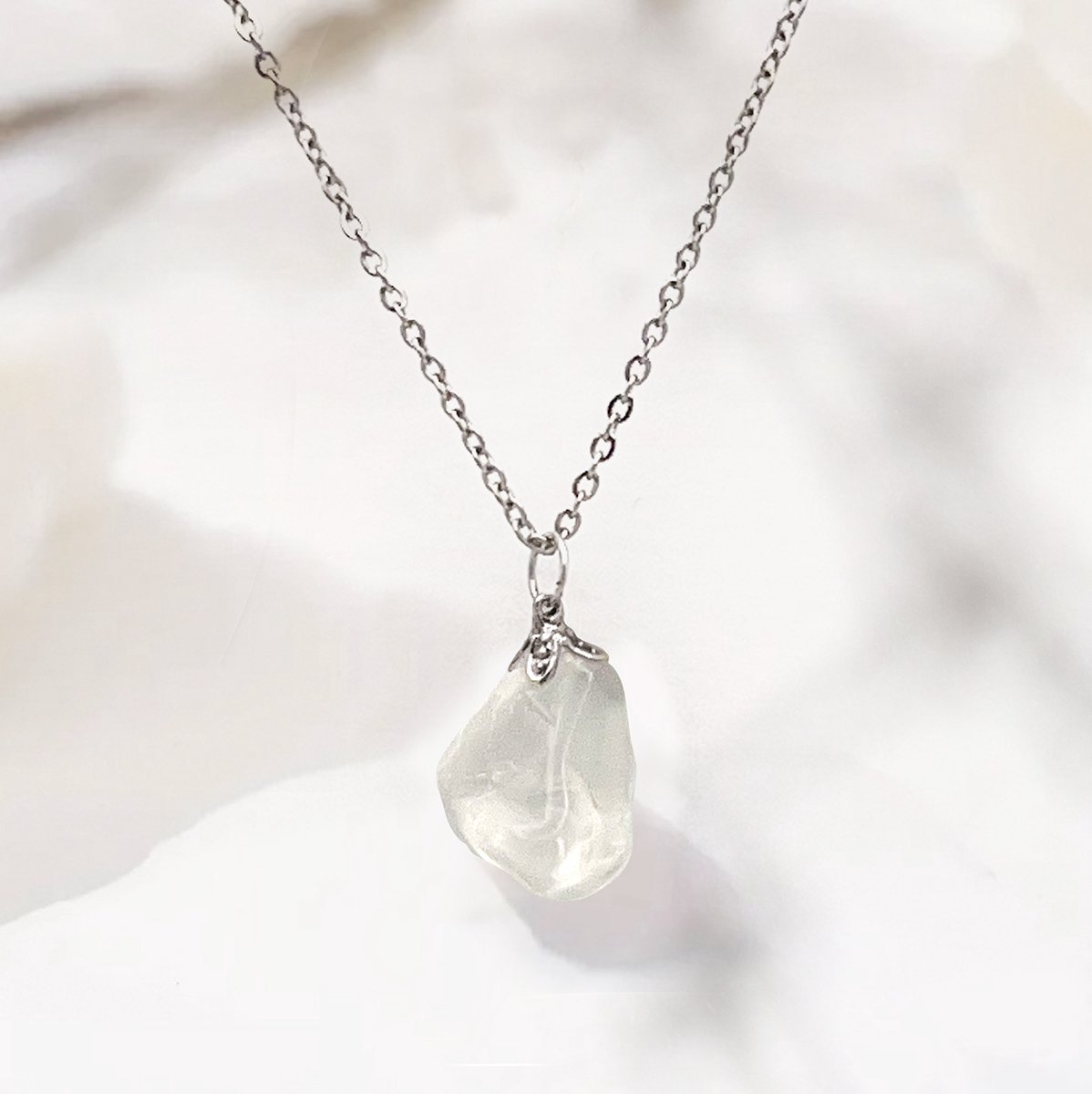 Edelsteen ketting dames – Bergkristal | Positieve energie, helderheid & balans