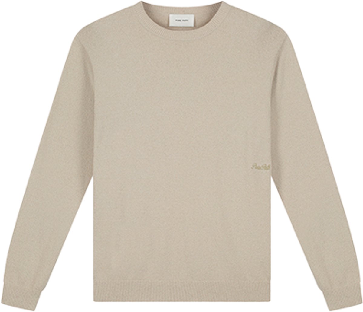 Pure Path Towel Soft Boucle Knitted Crewneck
