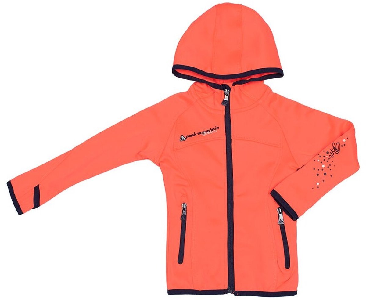 Meisjesfleece Peak Mountain Shell Roze