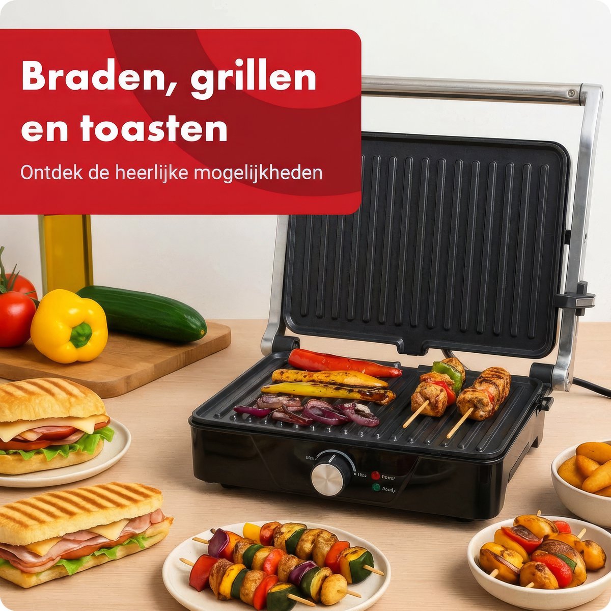 Tomado TGC4001S - XXL contactgrill thumbnail 6