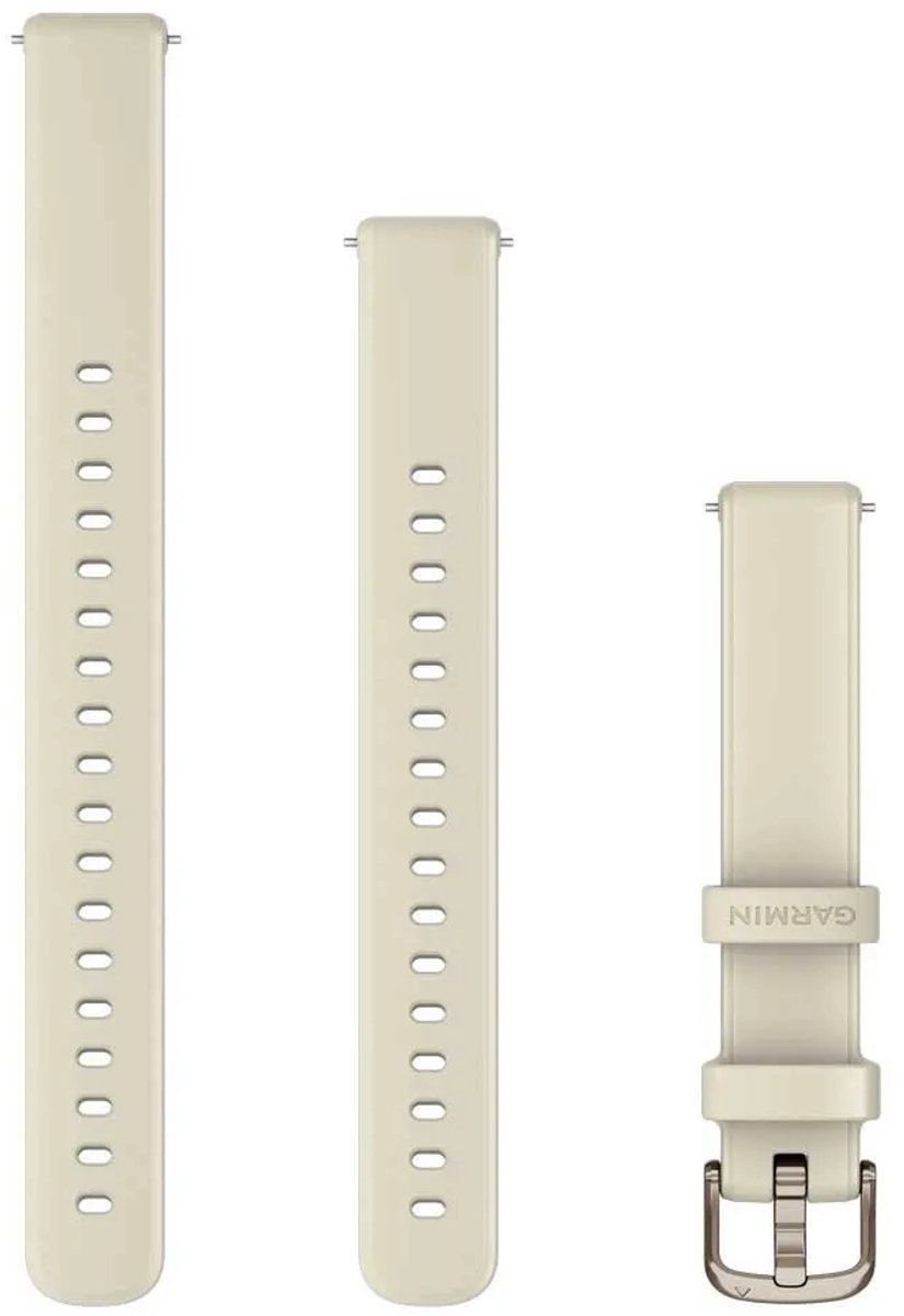 Garmin Siliconen bandje - Garmin 14 mm aansluiting - Coconut