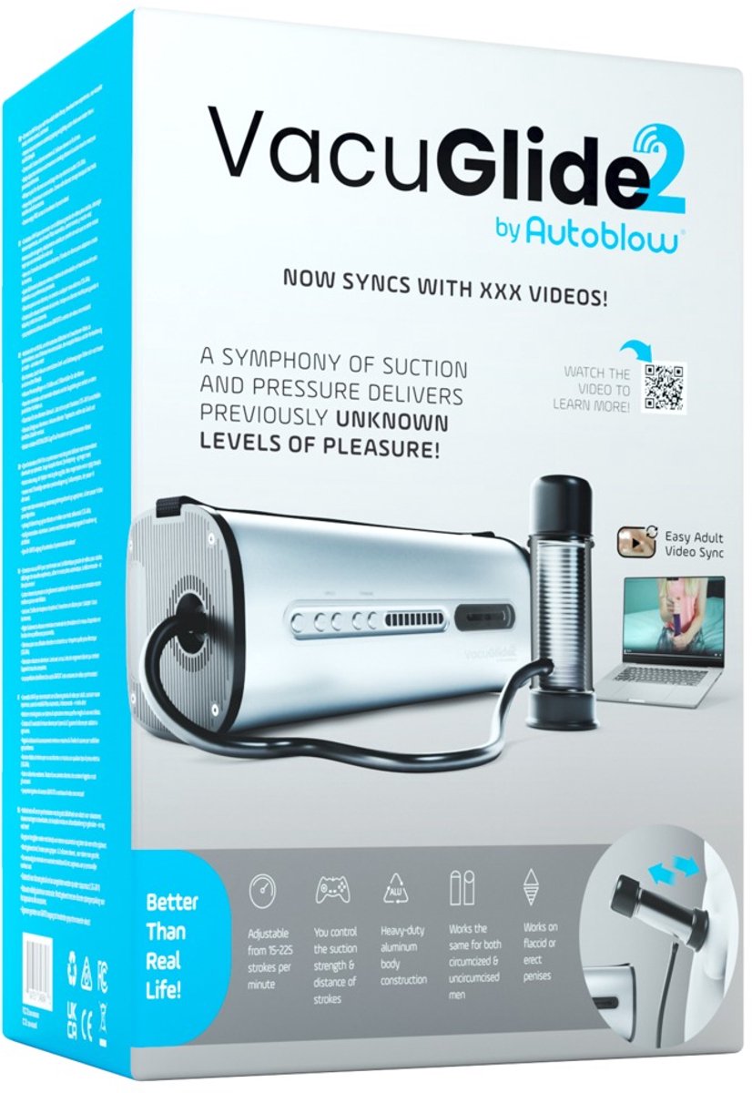 Autoblow – VacuGlide 2 Milking Machine – Video Sync