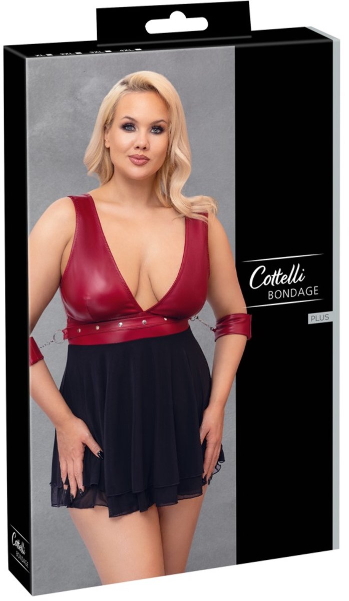 Curvy Babydoll met Bondage Boeien
