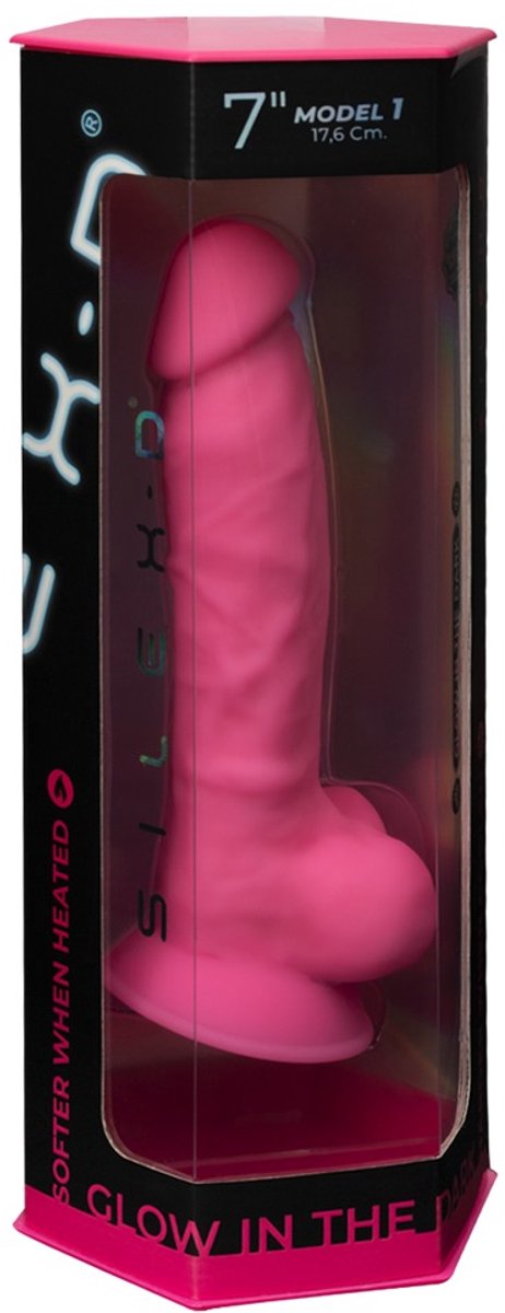 Silexd Dildo Model 1 Glow in the Dark 17,6 cm