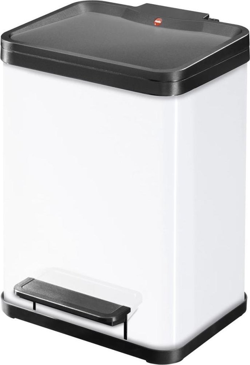 Hailo Ă–ko Duo Plus Prullenbak - 2 x 9 l - Wit