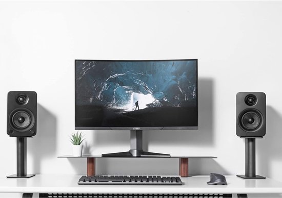 NBAP® Luidspreker Standaard - Speaker Vloerstandaard - Extra Stevig - Zwart — afbeelding 3