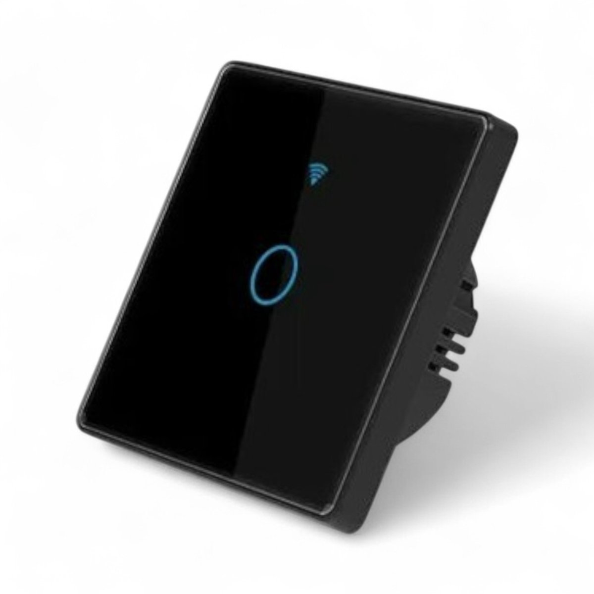 Smart Touch Lichtschakelaar | Inbouw | Wifi | App bediening | Spraakbediening | Tuya Smart Life | Zwart