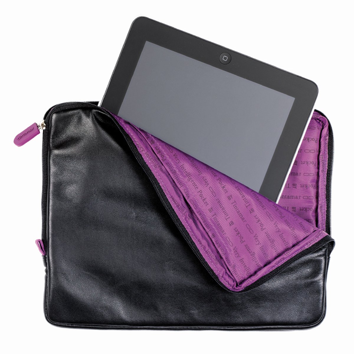 Ipad-tablet hoes black/purple