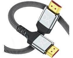 Douxe HDMI 2.1 Kabel - 4K Ultra High Speed (120hz) - HDMI Kabel 8K (60hz) - HDMI naar HDMI - HDMI-kabels - 5 Meter