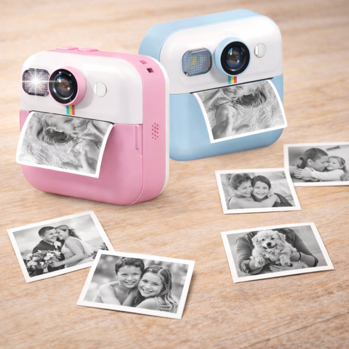 TinyPlay 6x Papierrollen voor kindercamera en Mini Pocket Printer (57 x 30 mm) - Papier - Printpapier - Printrollen - Navulverpakking - Thermisch Papier - Wit — afbeelding 3