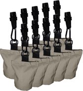 AMBITFUL 4 x Heavy Duty Zandzak Fotografie Studio Video Stage Film Zandbag Zadelbag voor Licht Stands Boom Arms Tripods Pack van 4 AMBITFUL 4 x Heavy Duty Zandzak Fotografie Studio Video Stage Film Zandbag Zadelbag voor Licht Stands Boom Arms Tripods Pack van 4