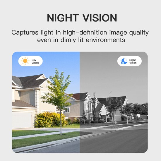Video deurbel | WiFi 1080P Full HD | 140° kijkhoek | Nachtzicht 5m | PIR bewegingssensor | Tuya Smart Life | Zwart — afbeelding 2