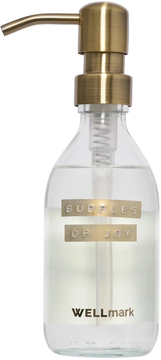 Wellmark handzeep 250ml 'bubbles of joy' echoes of kindness ivory