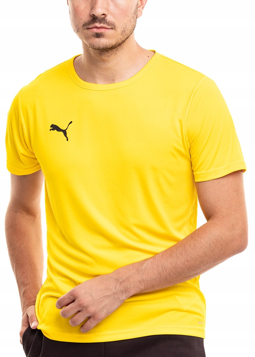 PUMA Sportshirt Heren teamRISE – Polyester Geel
