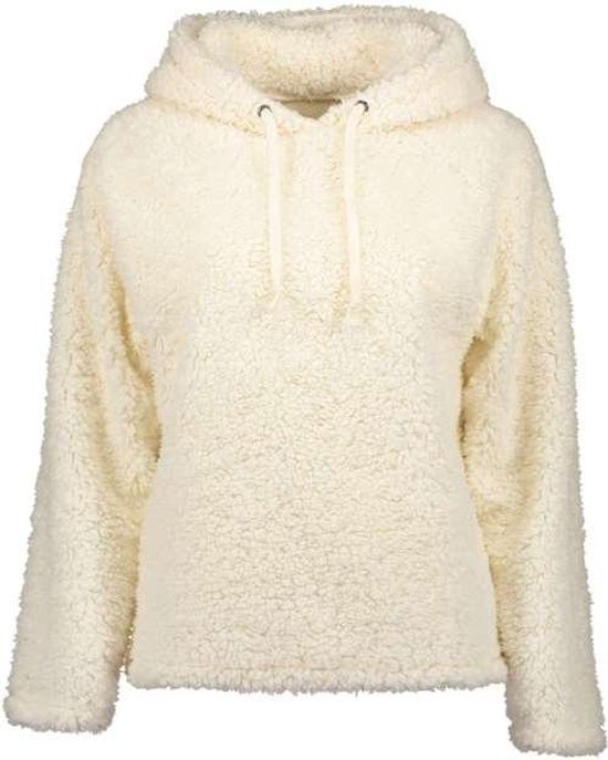 | Blue Seven dames trui off white zacht + cappuchon Zachte Dames Truien | KLEDING.nl